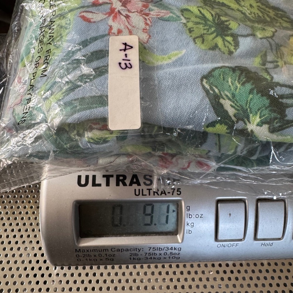 Ralph Lauren Shirt Button Down Mens Large Short Sleeve Blue Tropical Floral - Picture 14 of 14